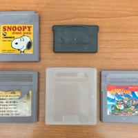 4 Videogiochi per Nintendo Game Boy vari modelli