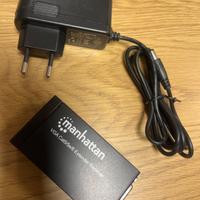 Amplificatore segnale VGA Cat5/5e/6 MANHATTAN
