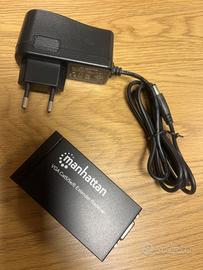 Amplificatore segnale VGA Cat5/5e/6 MANHATTAN