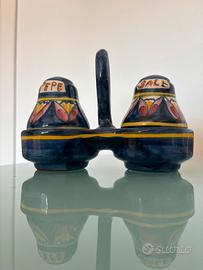 sale e pepe  in ceramica. 
