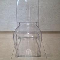 2 Sedie trasparenti in policarbonato