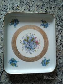 piattino Bavaria incisione oro