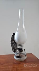 Lampada a olio antica, vintage