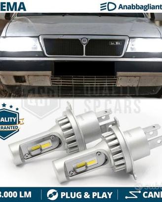 Lampadine LED H4 per Fari LANCIA THEMA LUCE BIANCA