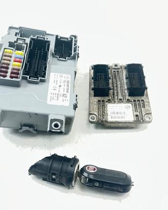 KIT CHIAVE FIAT 500 Serie IAW 5SF8.MR 51819346 (07