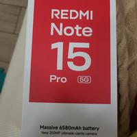 Redmi note 15pro 5G NUOVO
