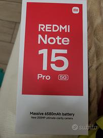 Redmi note 15pro 5G NUOVO