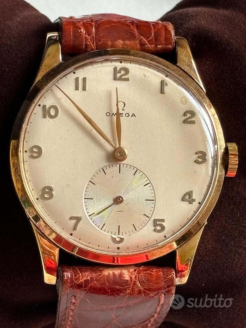 Orologio omega oro hot sale anni 50