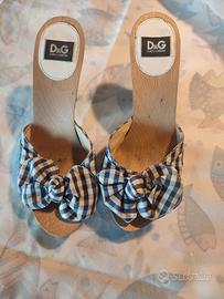 zoccoli eleganti Dolce e Gabbana 