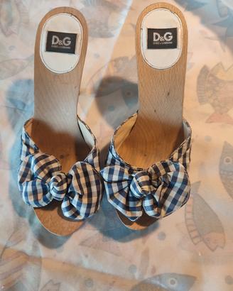 zoccoli eleganti Dolce e Gabbana 