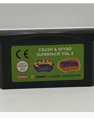 CRASH e  SPYRO superpark vol.3 nindendo DS