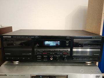 Piastra Doppia Cassetta Kenwood KX-W8040 Hi-Fi

