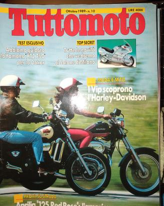 Rivista TUTTOMOTO numero 10 del 1989