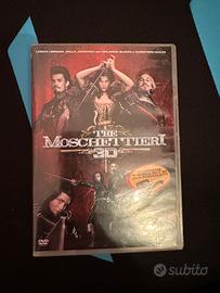 DVD I tre Moschettieri versione 2D e 3D