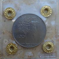 Moneta Lire 100 del 1955 Repubblica Italiana