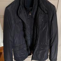 Giacca sahariana blu Fusaro Antonio tg. 48 M