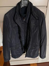 Giacca sahariana blu Fusaro Antonio tg. 48 M