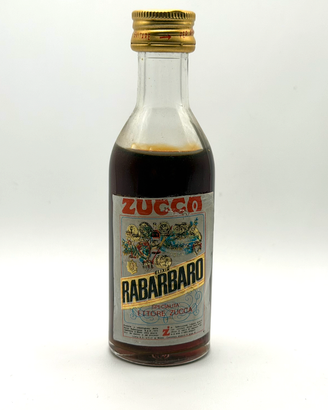 Mignon Zucca Rabarbaro Elisir Vintage Bottiglia