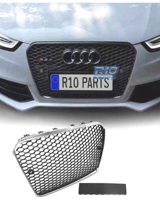 GRIGLIA AUDI A5 12-16 LOOK RS5 NERO CROMATO PDC