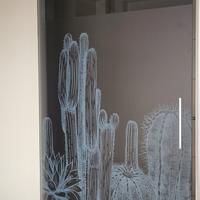 PELLICOLA VETRO satinata elettrostatica