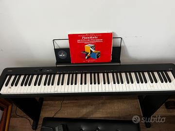 Pianoforte Casio CDP-S100 con gambe e sgabello
