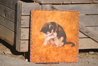 Quadro con Gatto