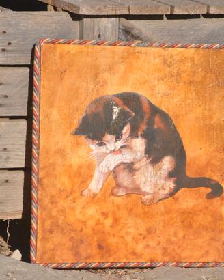 Quadro con Gatto