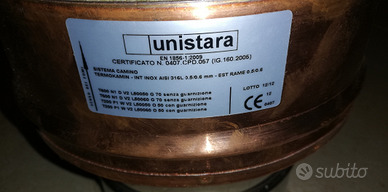 Giunto coibentato inox interno mm 150 rame esterno