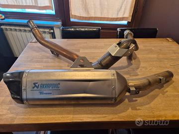 TERMINALE  SCARICO AKRAPOVICH EUR5 PER YAMAHA T7