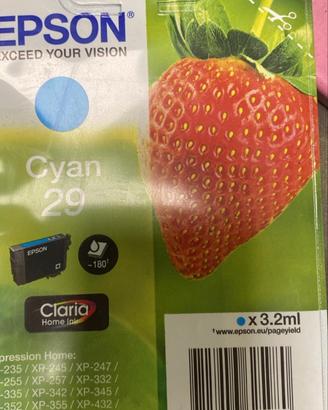 Cartucce originali toner epson mod. 29