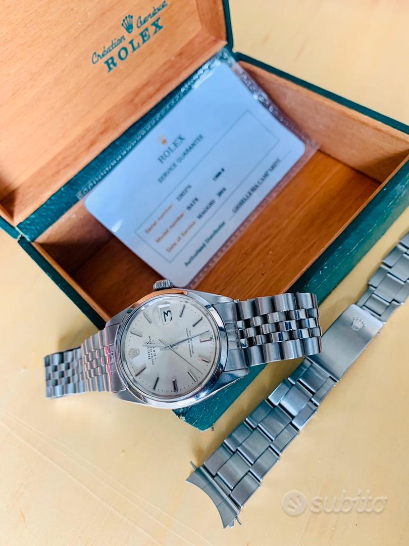 Scatola carica orologi on sale rolex