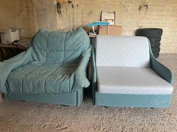 Poltrone letto 3X COME NUOVE