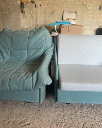 Poltrone letto 3X COME NUOVE