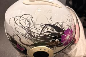 Casco jet bambina