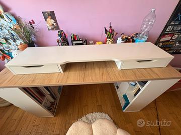 Cassettiera da appoggio Alex Ikea, da tavolo