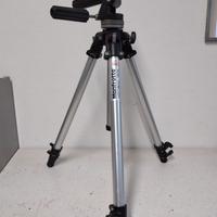 Cavaletto treppiede Manfrotto mod. 190 con testa