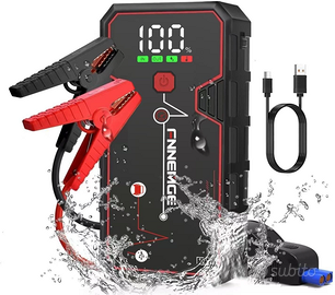 Batteria Auto, 4000A 21800mAh Avviatore Emergenza