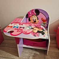 Poltroncina Minnie in legno 