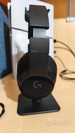 Cuffie Logitech g433 + Basetta