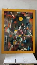 Paul Klee stampa in cornice 