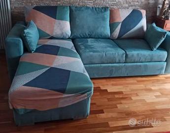 Divano 3 posti con penisola