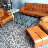 Salotto design Coronado C&B in pelle vintage