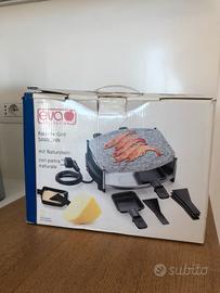 Raclette - griglia elettrica pietra lavica
