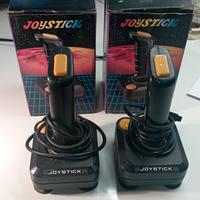 Coppia Joystick Atari, Commodore, TI anni '80