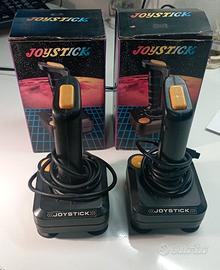 Coppia Joystick Atari, Commodore, TI anni '80