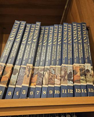 enciclopedia degli animali 16 volumi