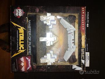 Metallica Master of Puppets quadretto 3D