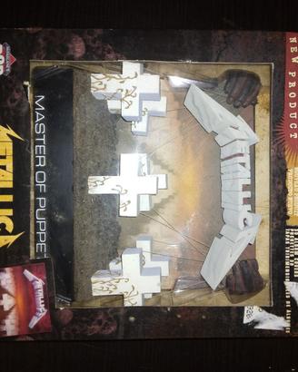Metallica Master of Puppets quadretto 3D
