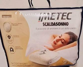 Imetec Scaldasonno Matrimoniale in lana merino