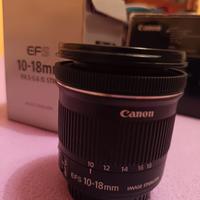 Obiettivo Canon Reflex 10-18